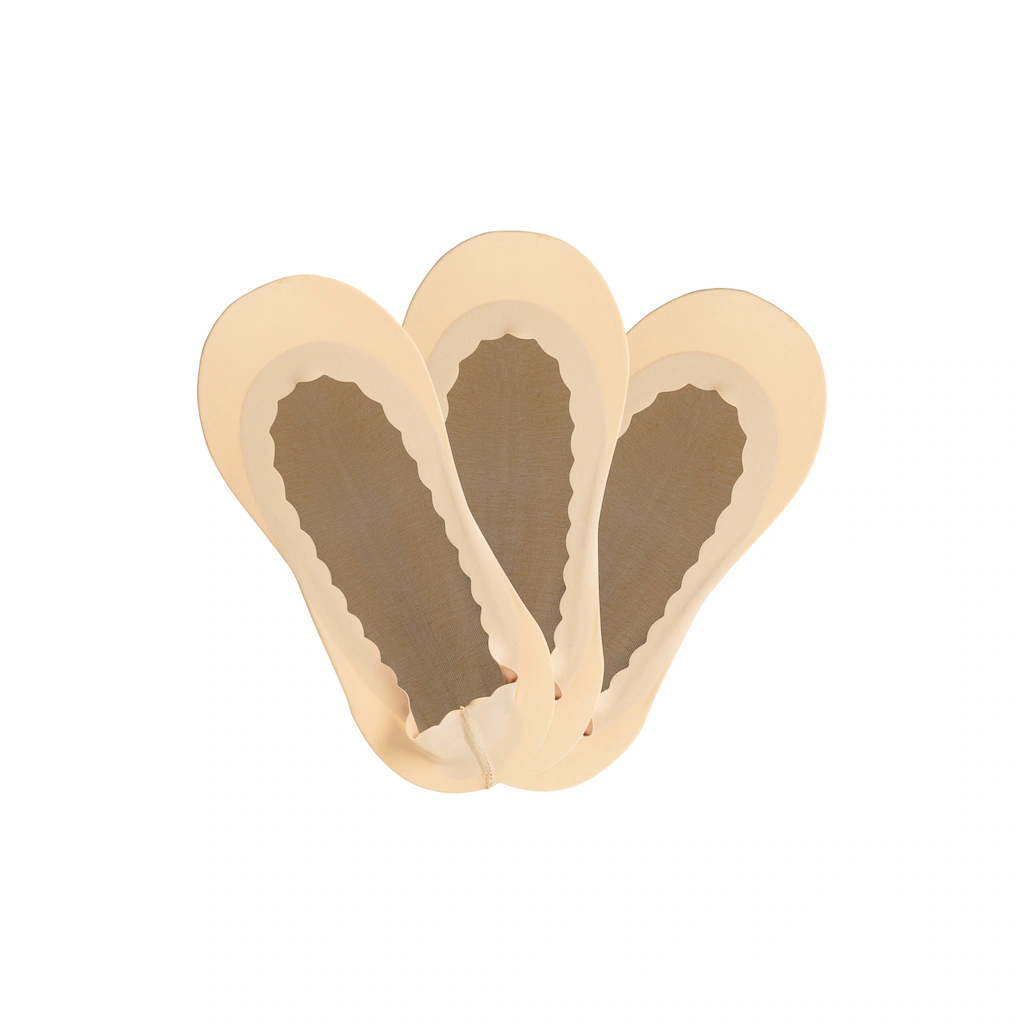 LASCANA Feinfüßlinge (Packung 3 Paar) Nicht Auftragend Mit Baumwollsohle Kaufen