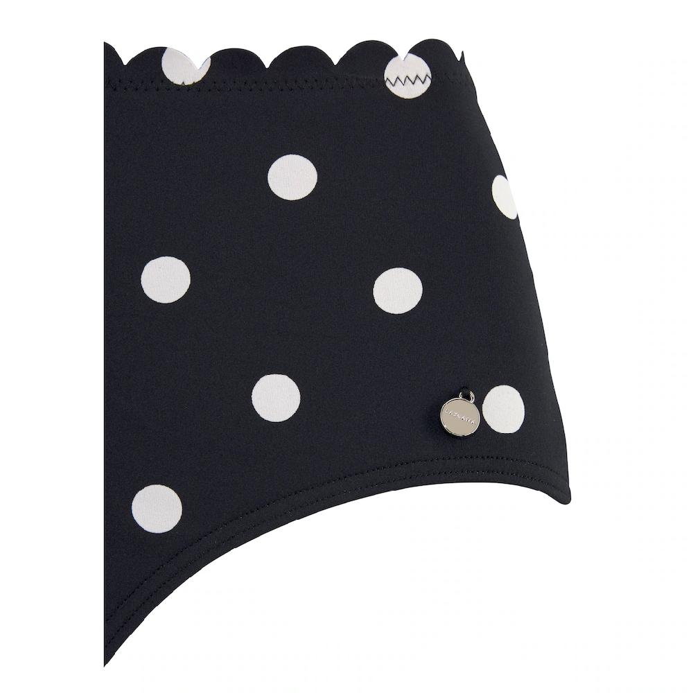 LASCANA Highwaist-Bikini-Hose »Jada« Mit Muschelkante Und Punkten Kaufen