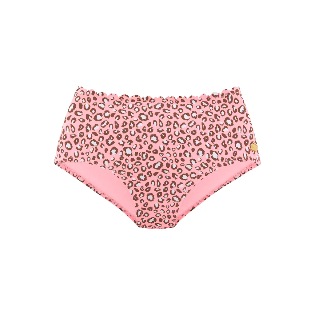 LASCANA Highwaist-Bikini-Hose »Mae« Softe Microfaser Mix-Kini Kaufen