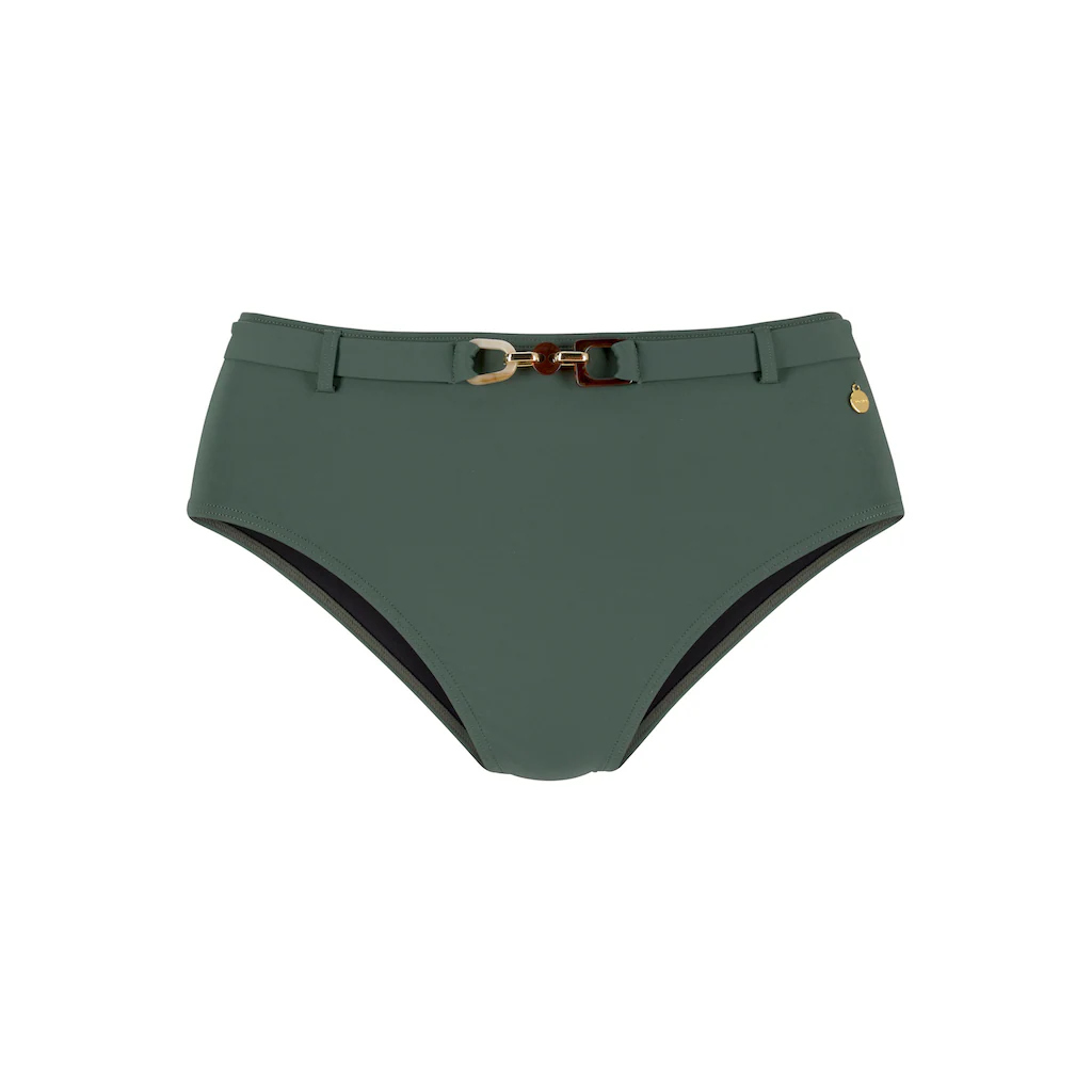 LASCANA Highwaist-Bikini-Hose »Yves« Mit Edlen Zieraccessoire Online Kaufen