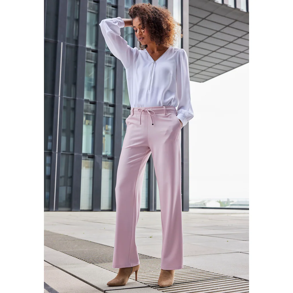 LASCANA Homewearhose In Weich Fließendem Material Loungewear