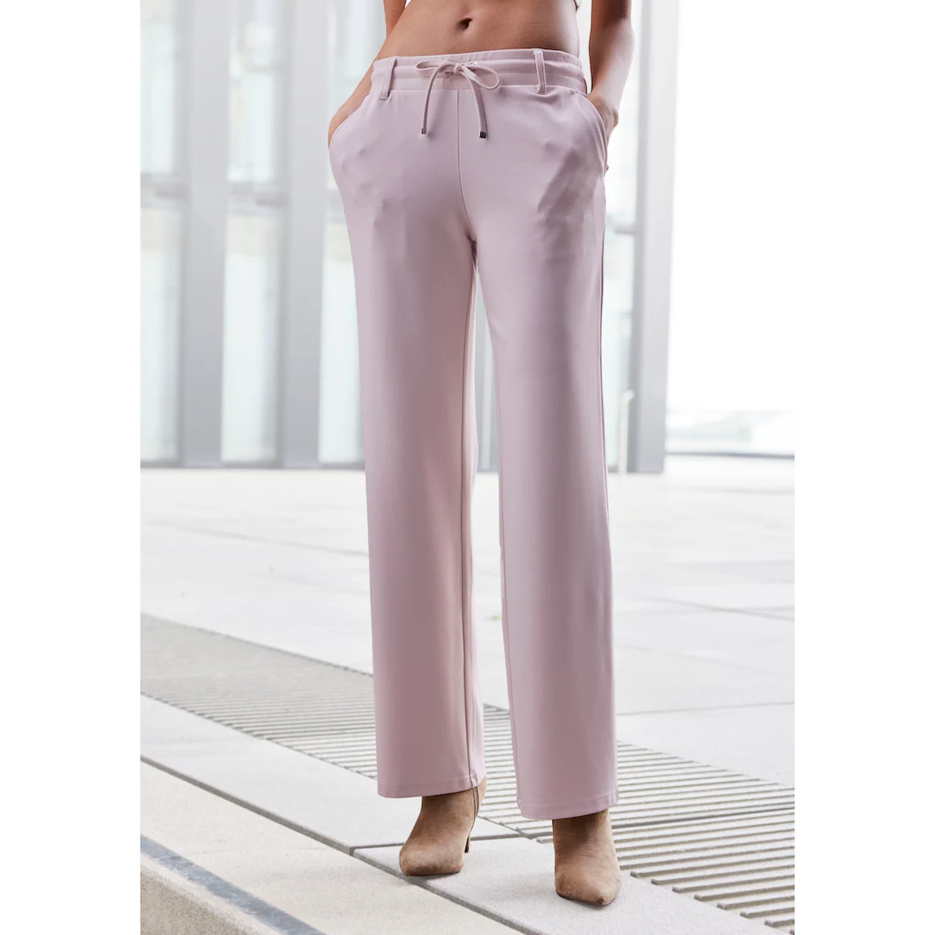 LASCANA Homewearhose in weich fließendem Material Loungewear
