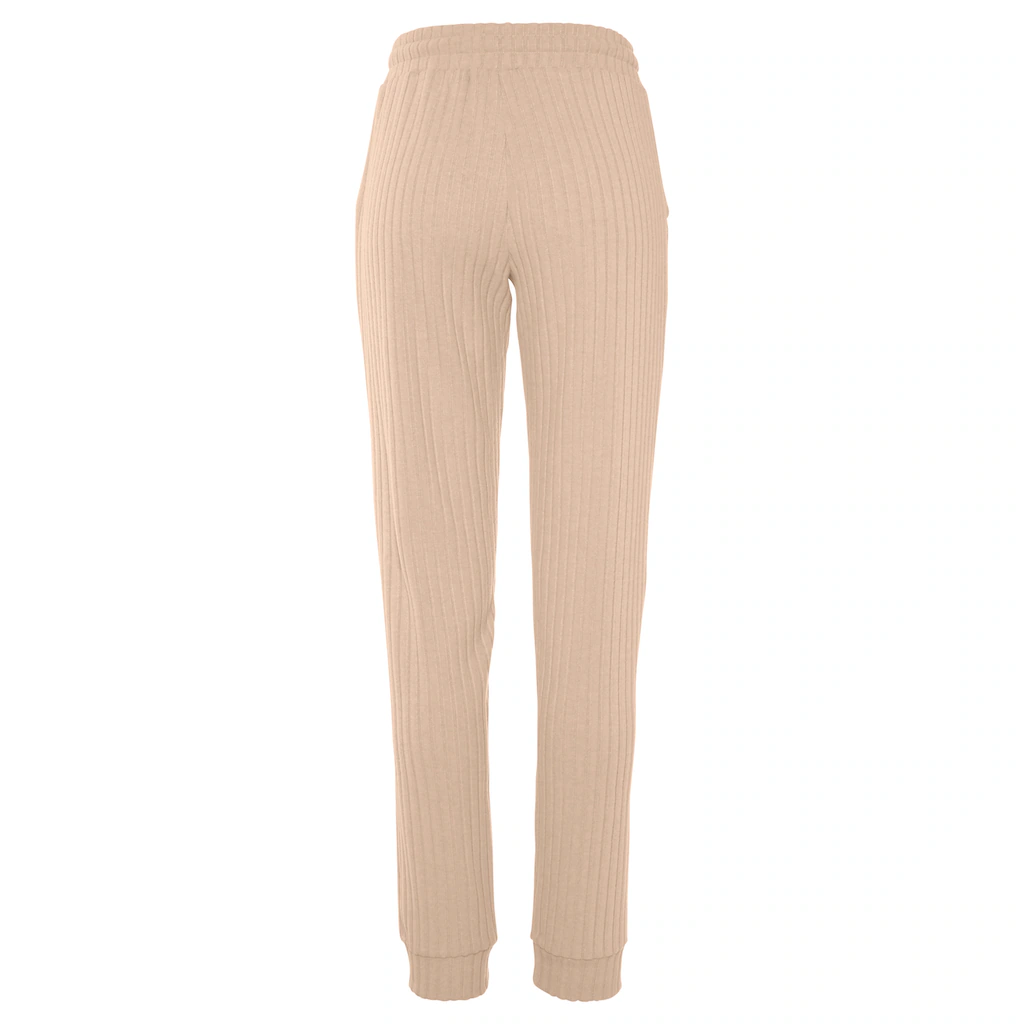 LASCANA Homewearhose Lounge-/ Strickhose Mit Praktischen Taschen Loungewear
