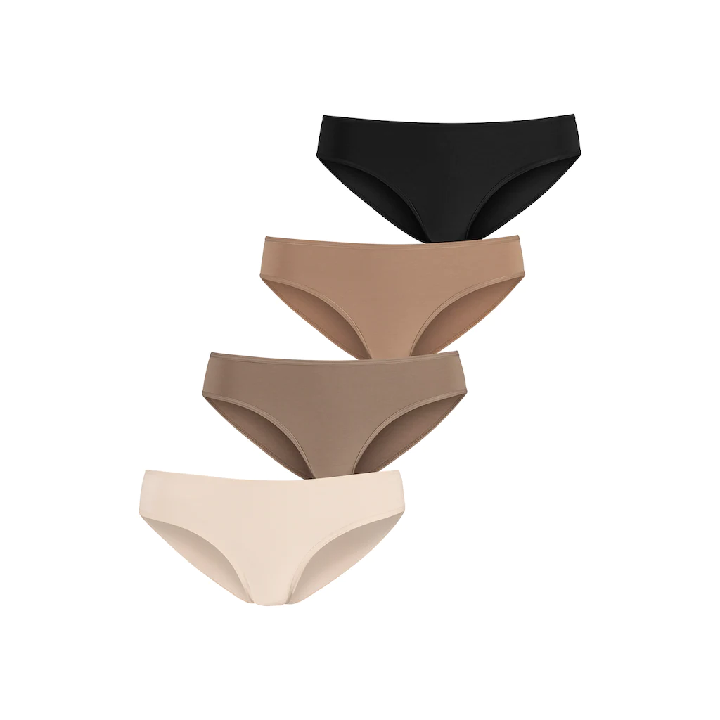LASCANA Jazz-Pants Slips (4er-Pack) Aus Elastischer Baumwolle Bestellen