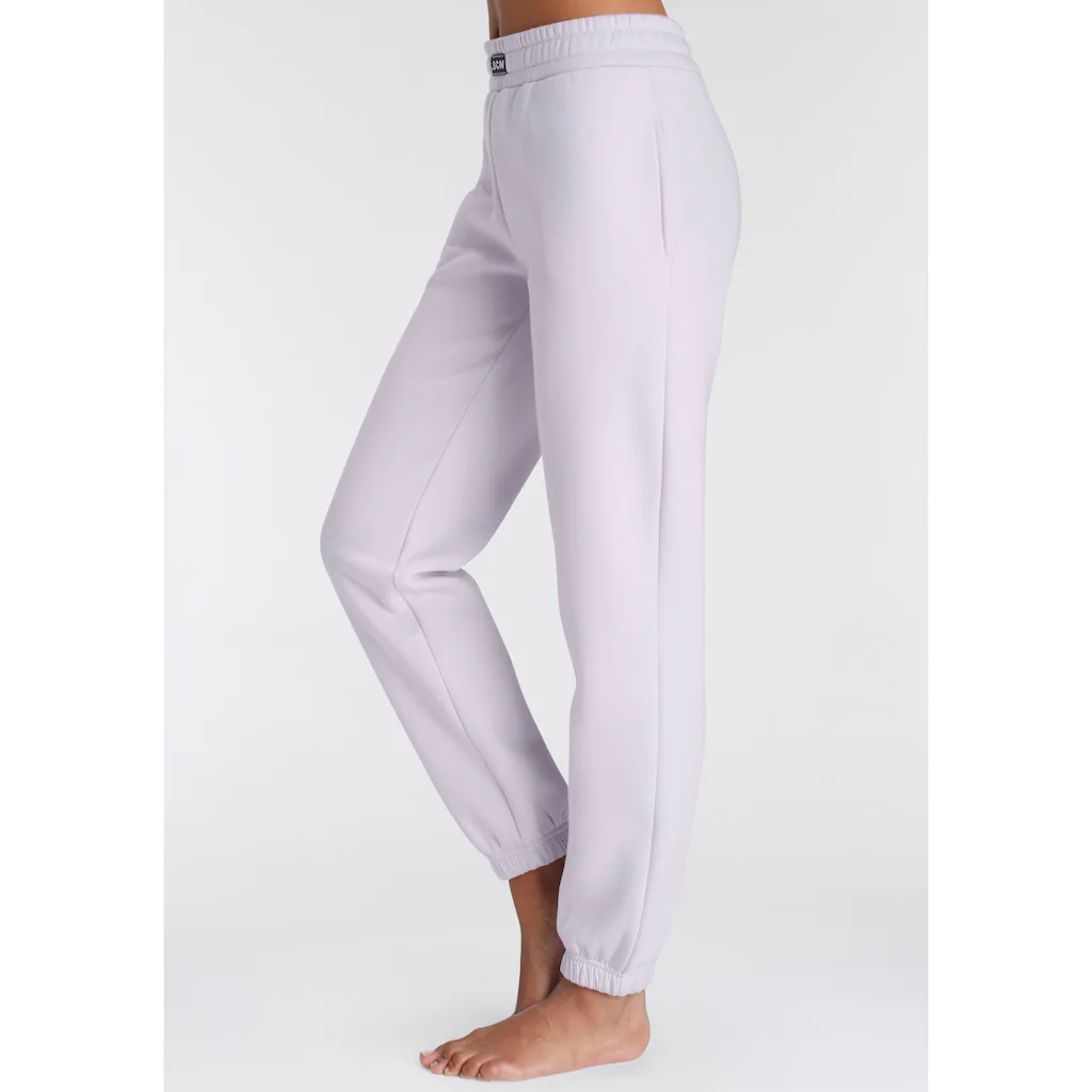 LASCANA Jogginghose Mit Geripptem Hosenbund Loungewear Loungeanzug