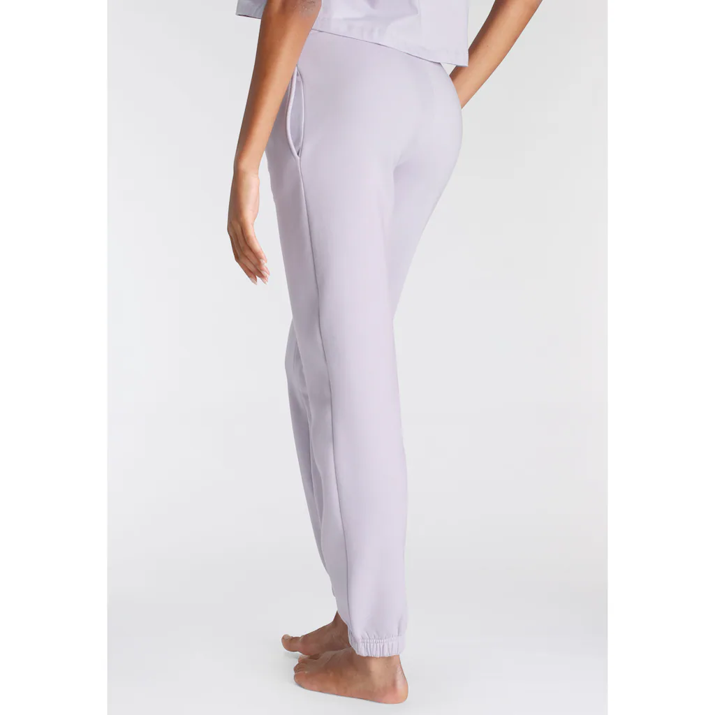 LASCANA Jogginghose Mit Geripptem Hosenbund Loungewear Loungeanzug