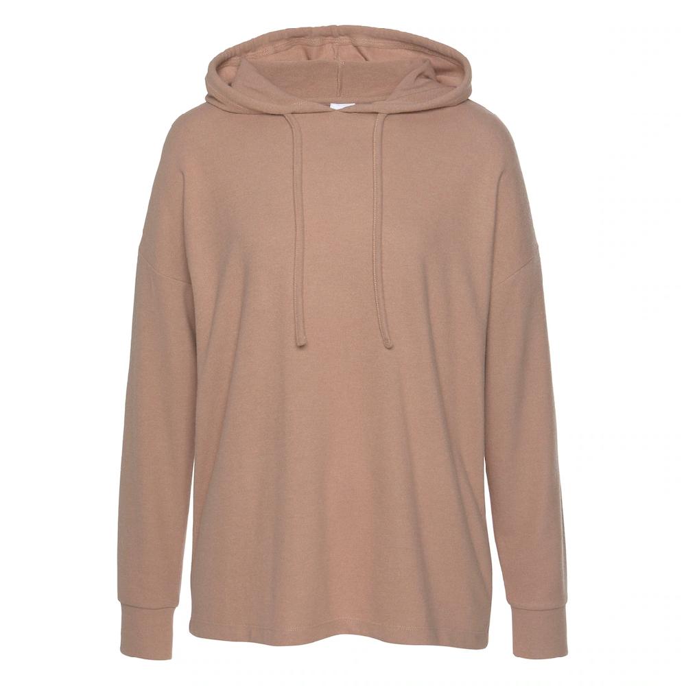 LASCANA Kapuzenpullover Loungepullover In Lässiger Form Loungewear