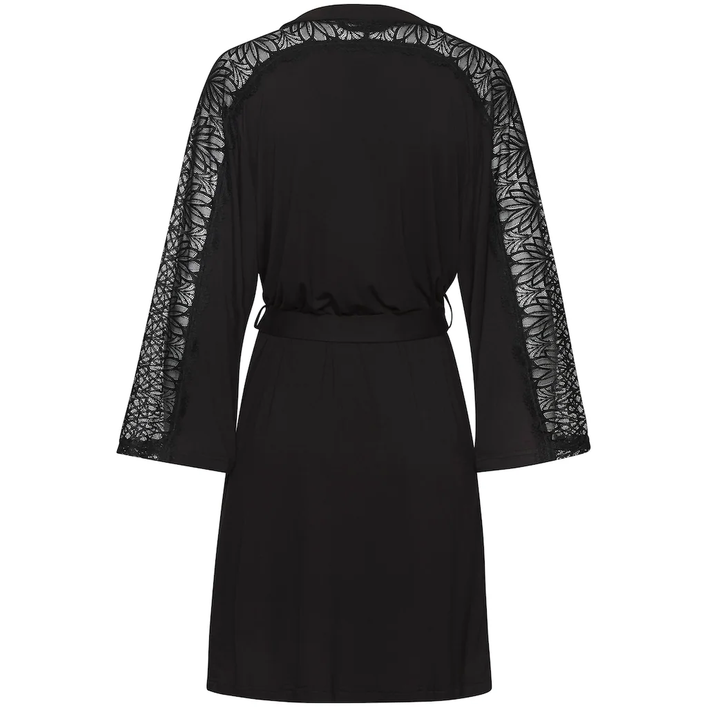 LASCANA Kimono (1 St.) Mit Spitzeneinsatz Online Kaufen