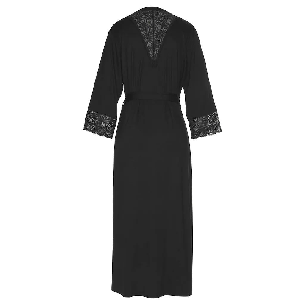 LASCANA Kimono Mit Edlen Spitzendetails ▷ Für