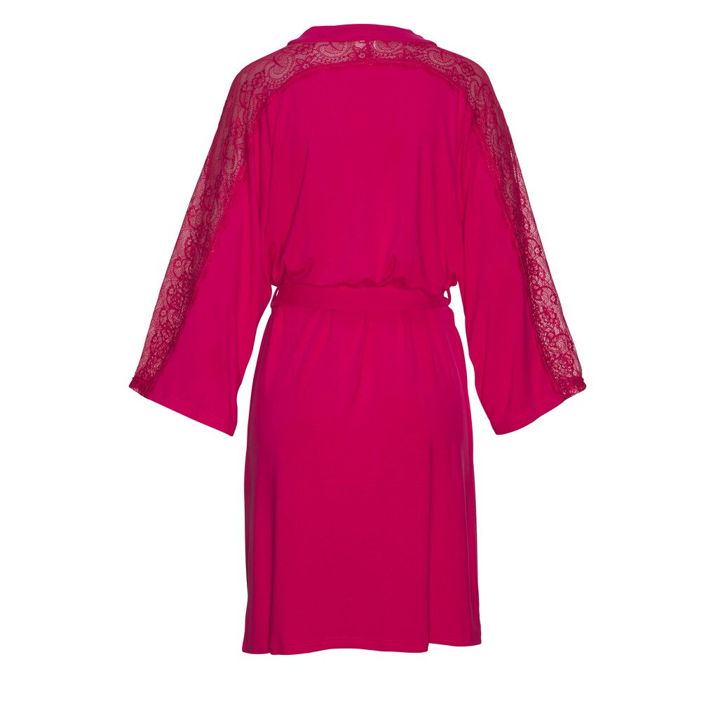 LASCANA Kimono Mit Schönen Spitzendetails Bestellen