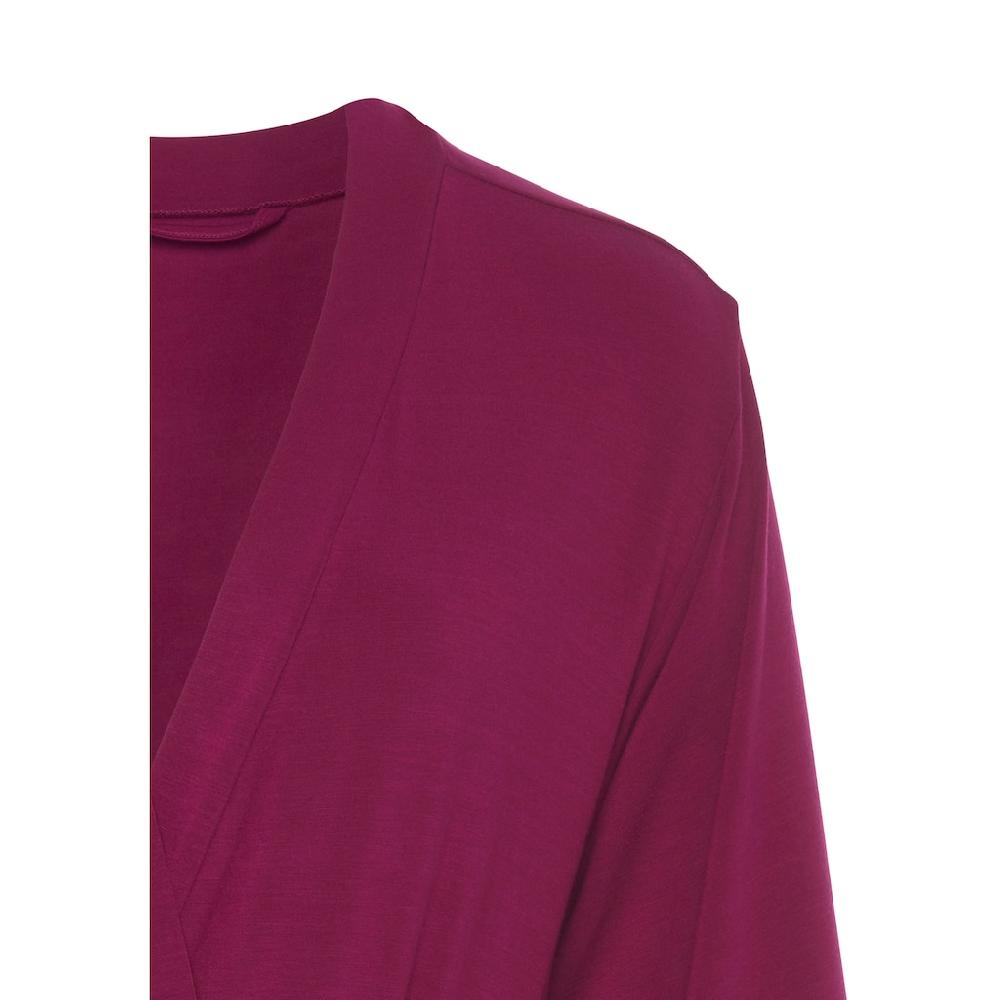 LASCANA Kimono Mit Schönen Spitzendetails Online Kaufen