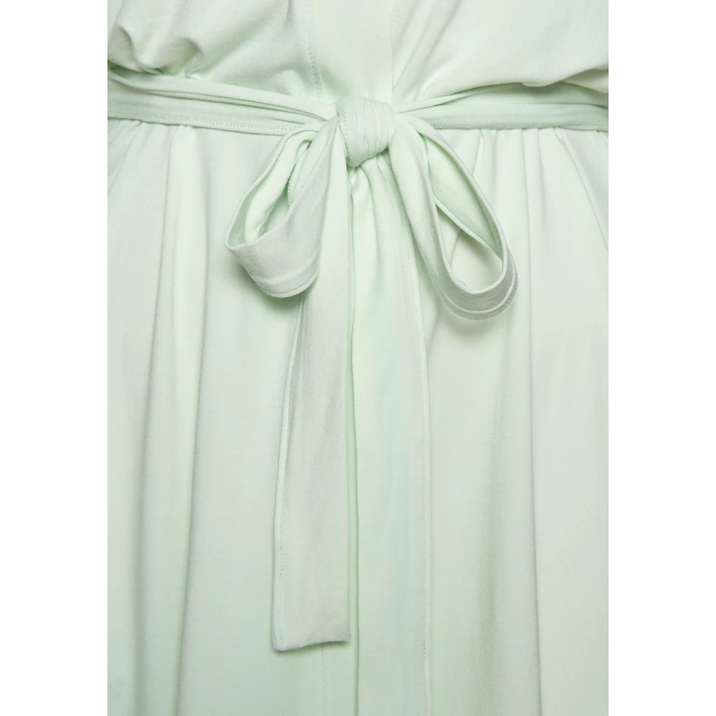 LASCANA Kimono Mit Schönen Spitzeneinsätzen ▷ Für