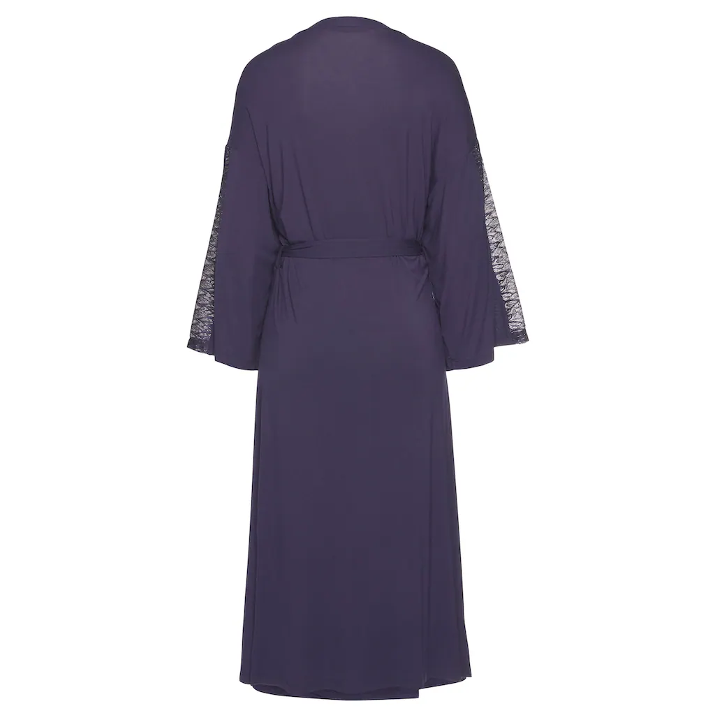 LASCANA Kimono Mit Spitzendetails ▷ Für