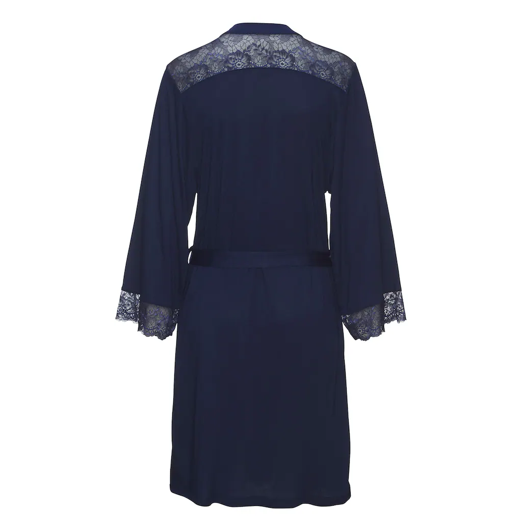 LASCANA Kimono Mit Spitzeneinsätzen Kaufen