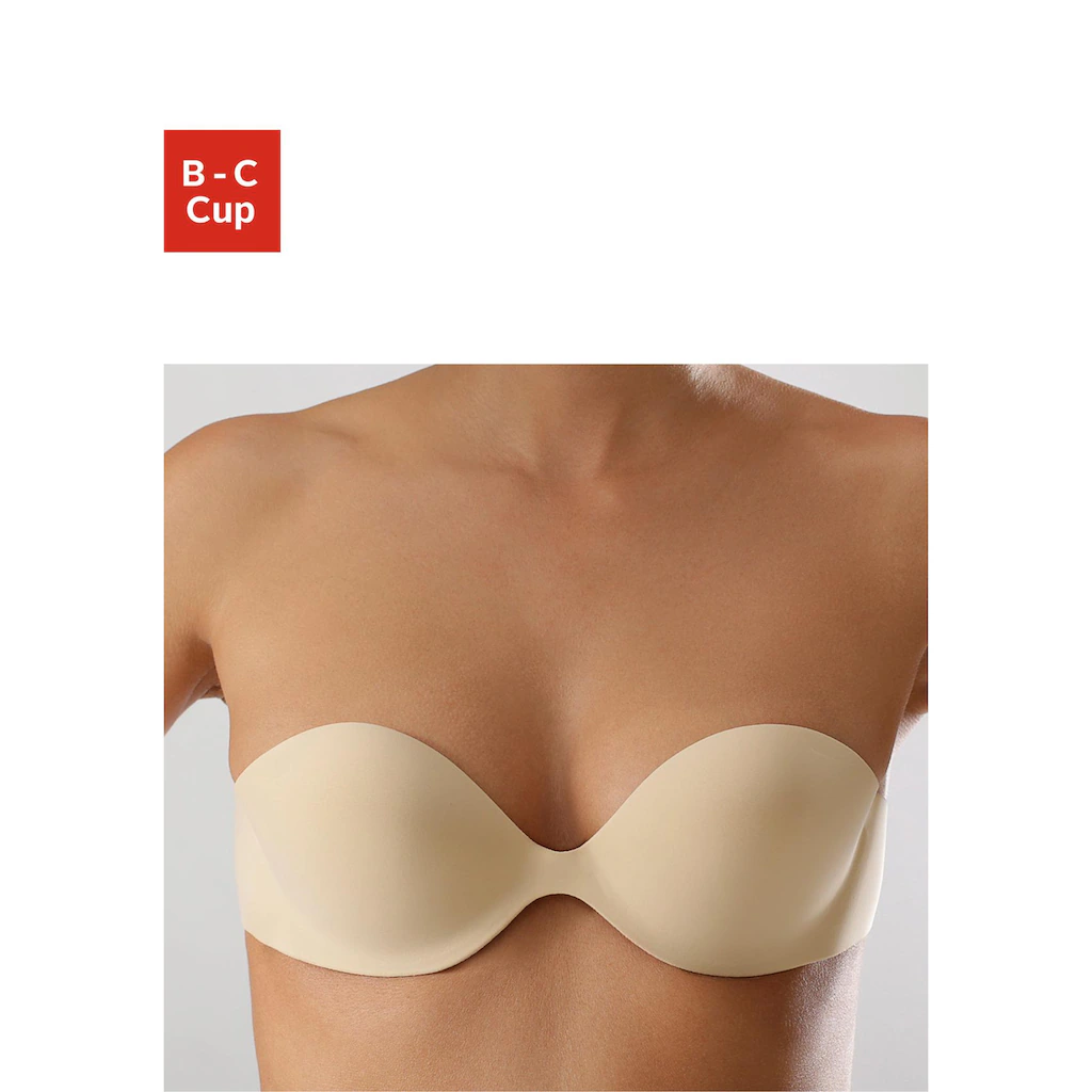 LASCANA Klebe-BH mit Seitenflügeln aus haftendem Silikon Basic Dessous online bestellen