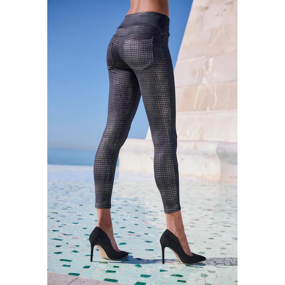 LASCANA Leggings Im Modischen Hahnentrittmuster
