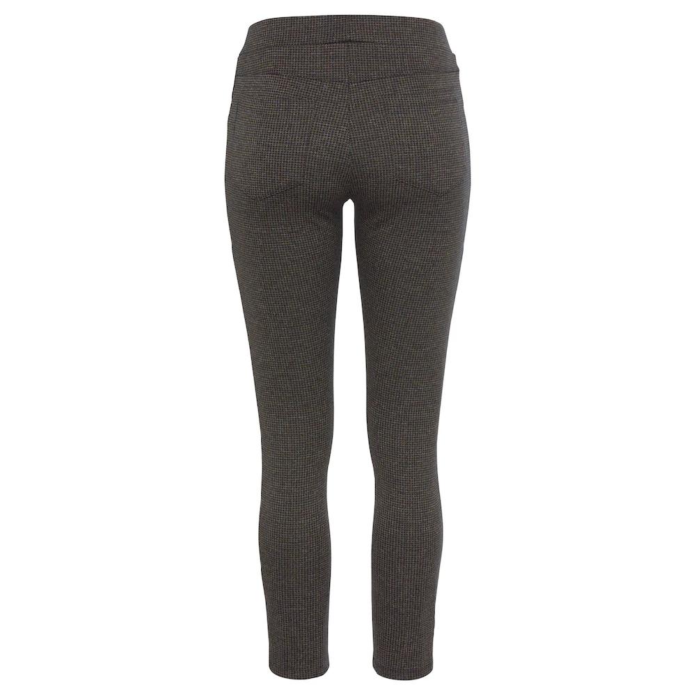 LASCANA Leggings Mit Ajour Karomuster
