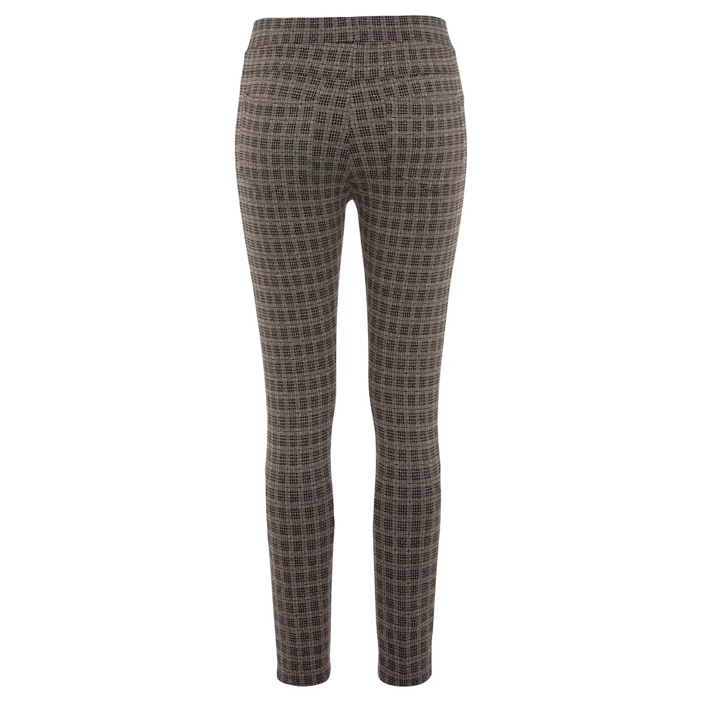 LASCANA Leggings Mit Klassischem Karomuster