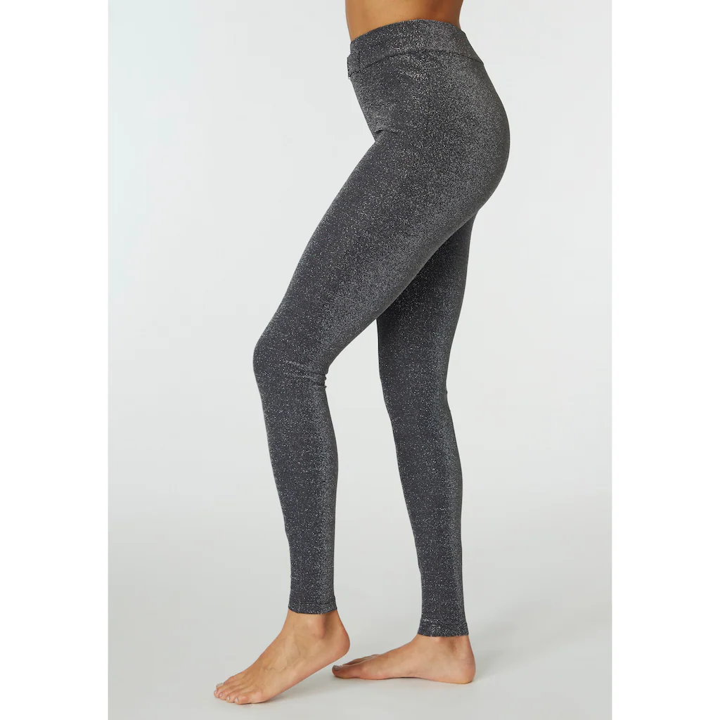 LASCANA Leggings Vorne Mit Angesetztem Gürtel