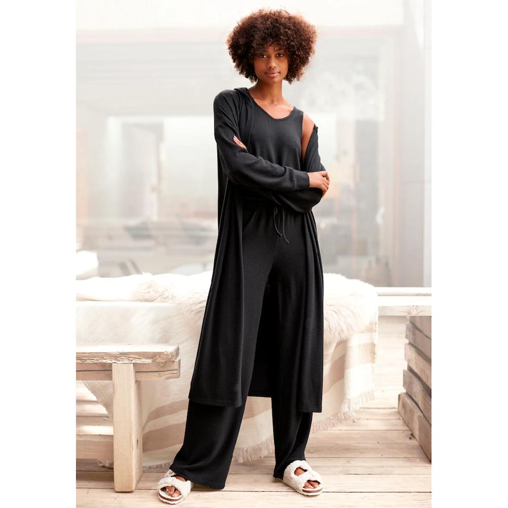 LASCANA Longstrickjacke aus weichem Strick Loungewear