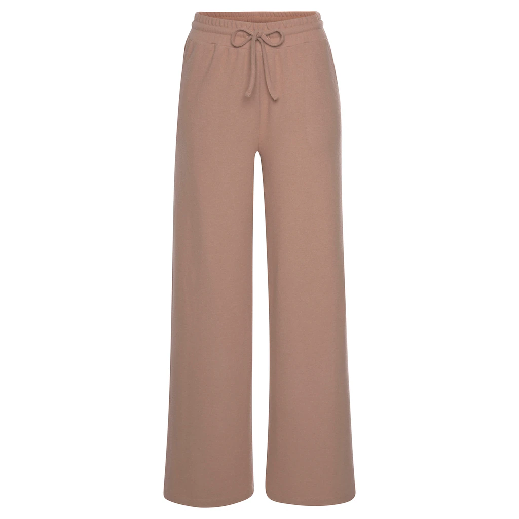LASCANA Loungehose Mit Weitem Bein Loungewear