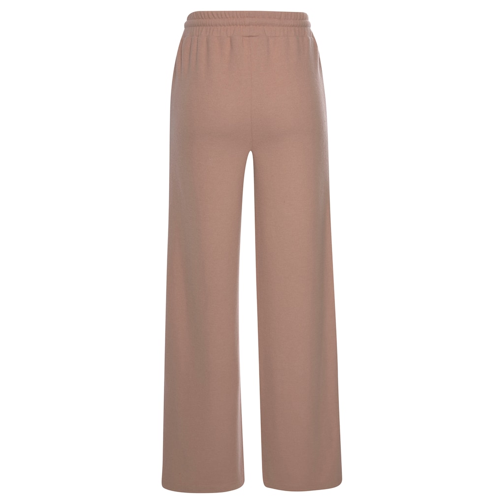 LASCANA Loungehose Mit Weitem Bein Loungewear