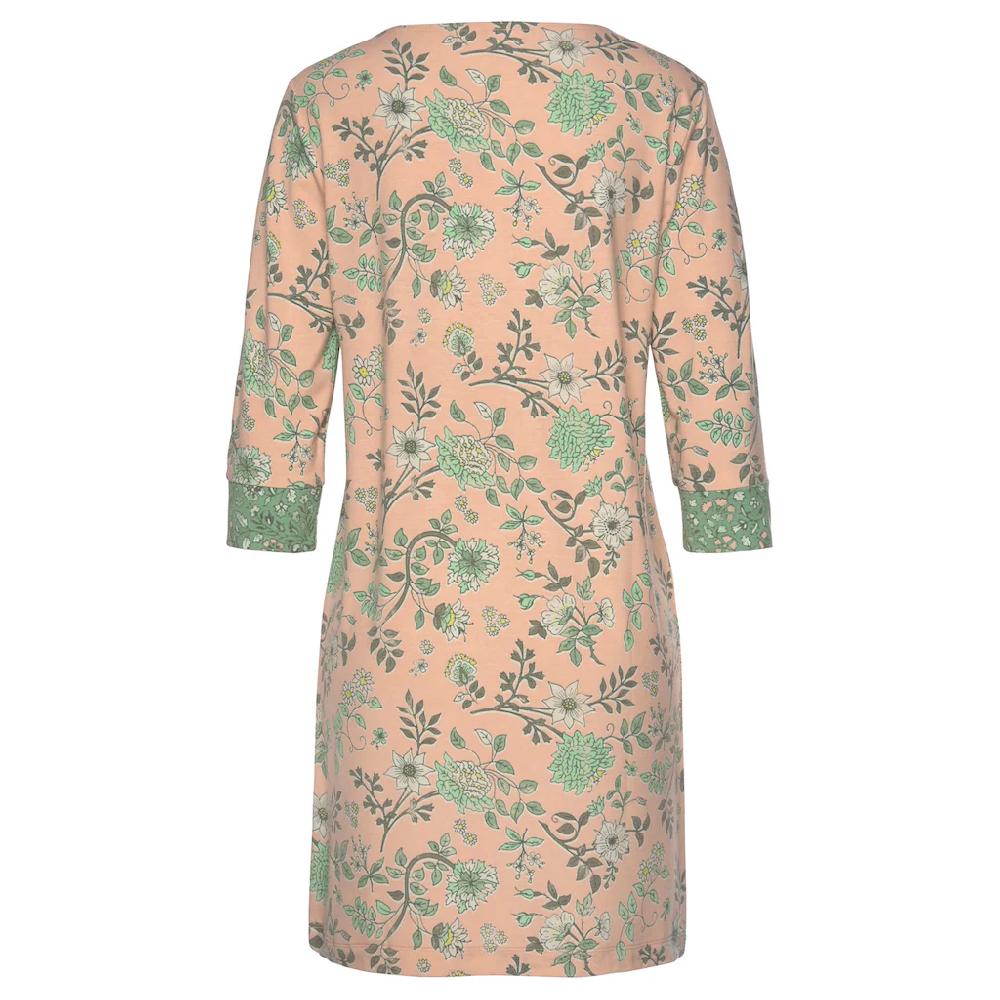 LASCANA Nachthemd Im Blumen Allover-Druck ▷ Für