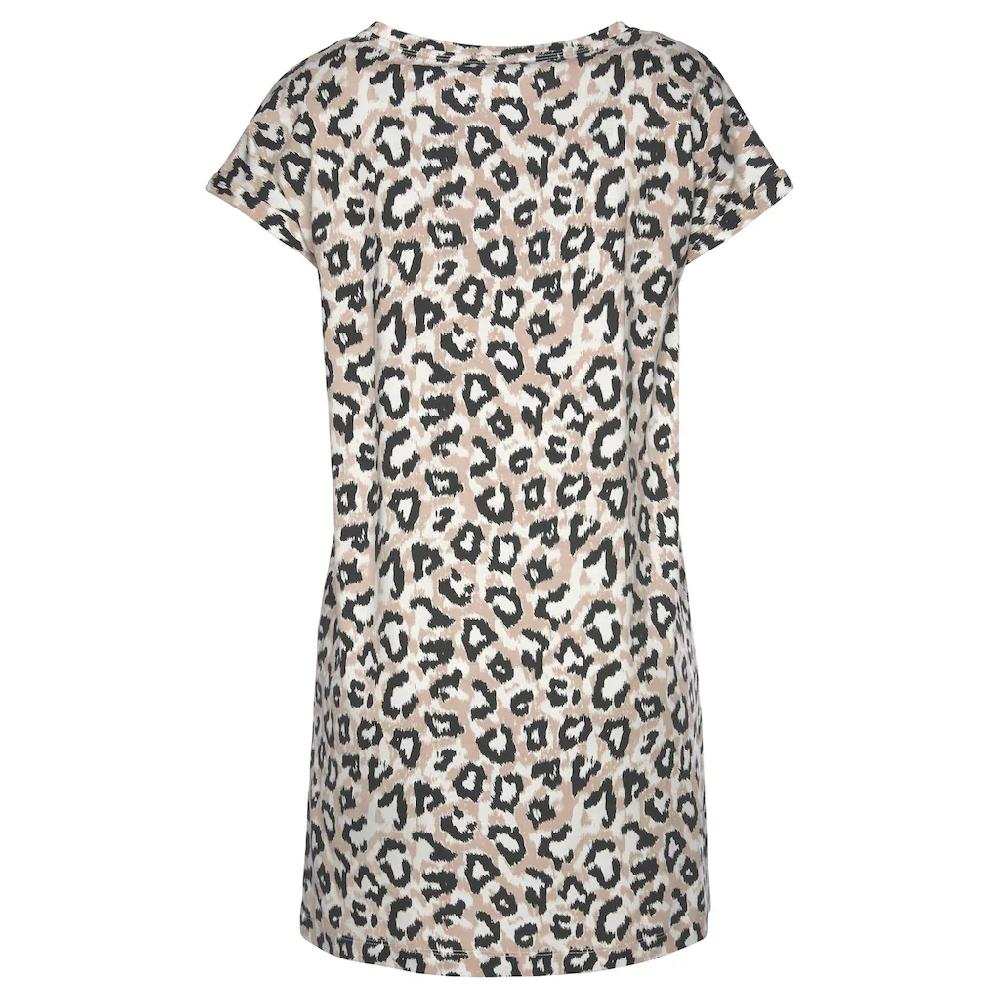 LASCANA Nachthemd Mit Folien- Oder All Over Druck Kaufen