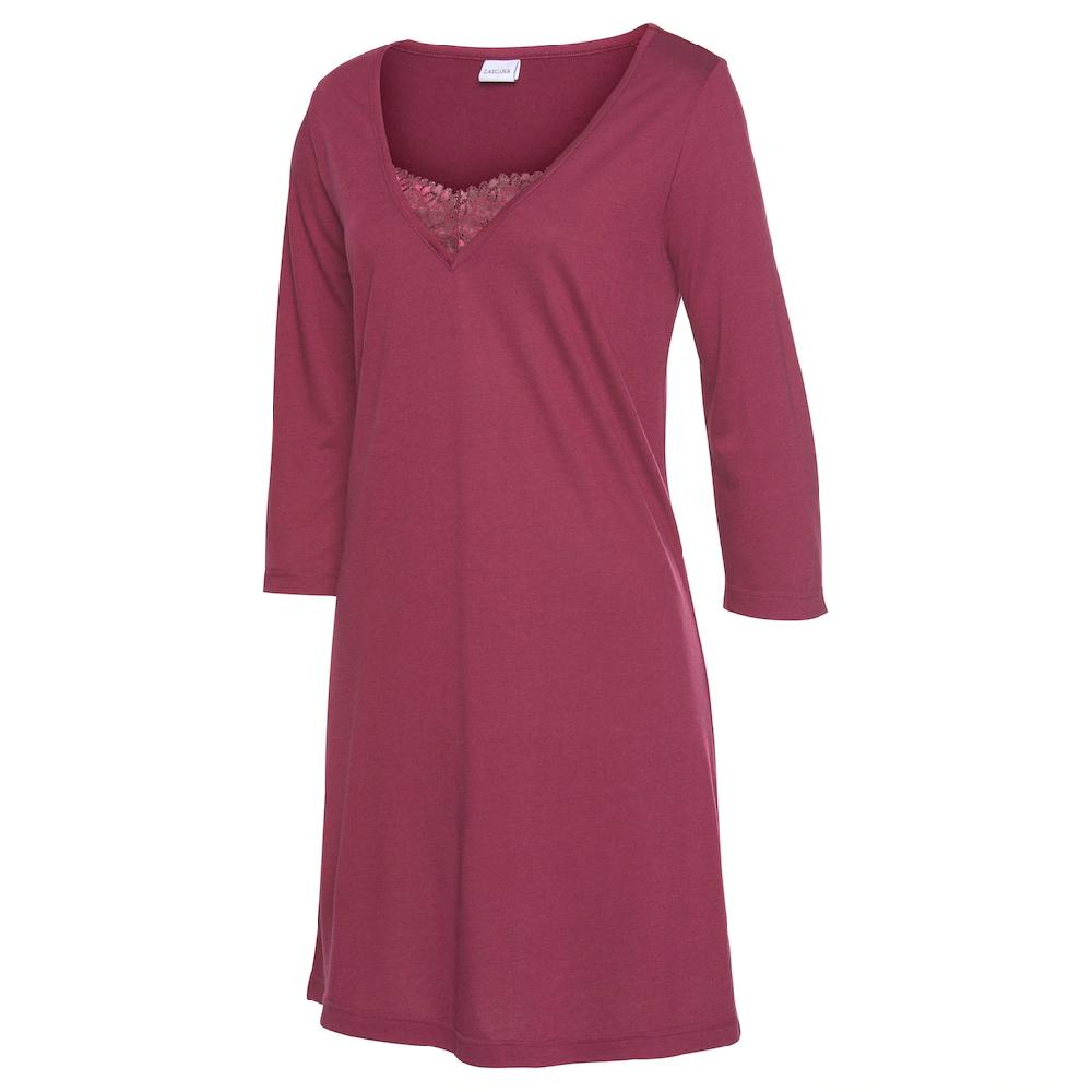 LASCANA Nachthemd Mit Spitzendetail Und Halblangen Ärmeln Bestellen