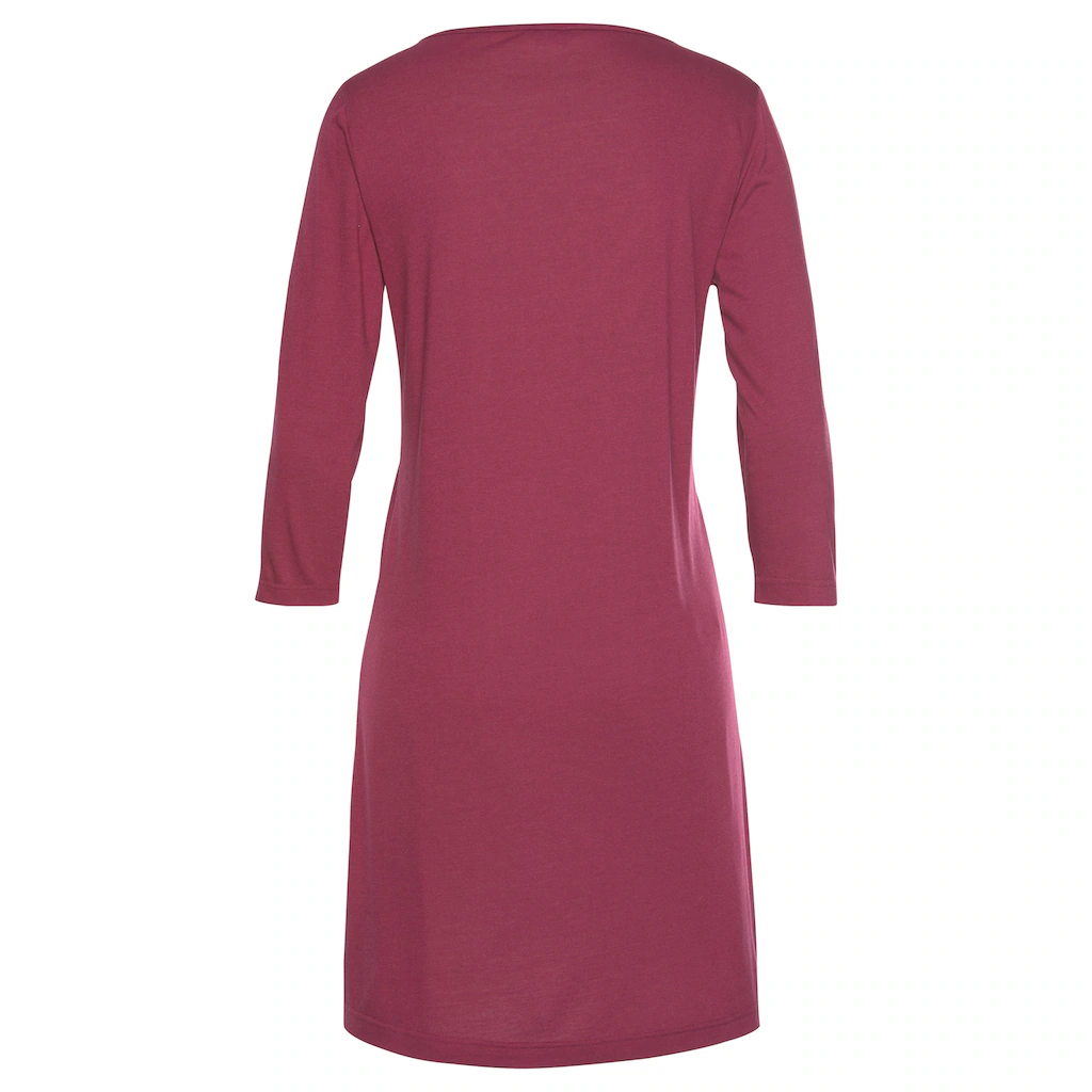 LASCANA Nachthemd Mit Spitzendetail Und Halblangen Ärmeln Bestellen