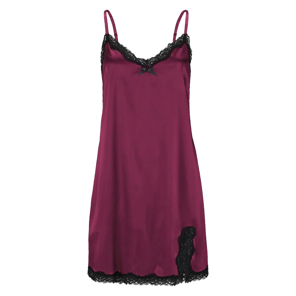 LASCANA Negligé »Dessous« Aus Edlem Satin-Stretch Mit Verführerischer Spitze Bestellen