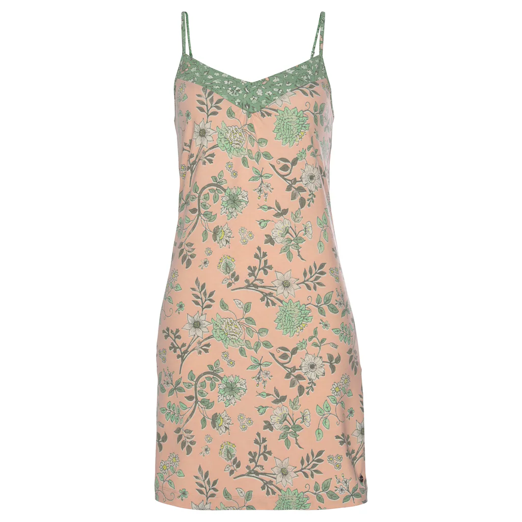 LASCANA Negligé Im Blumen Allover-Druck ▷ Für