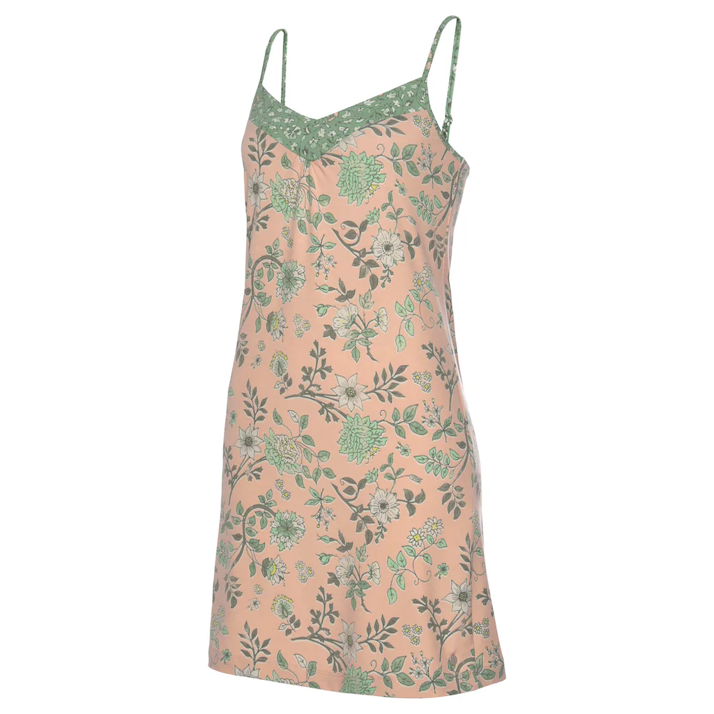 LASCANA Negligé Im Blumen Allover-Druck ▷ Für