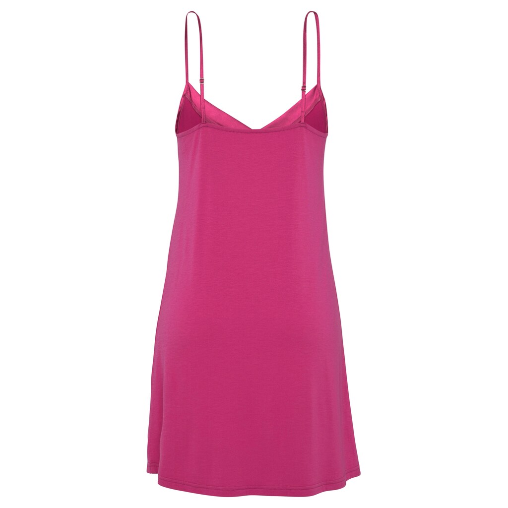 LASCANA Negligé Mit Satin-Details ▷ Für