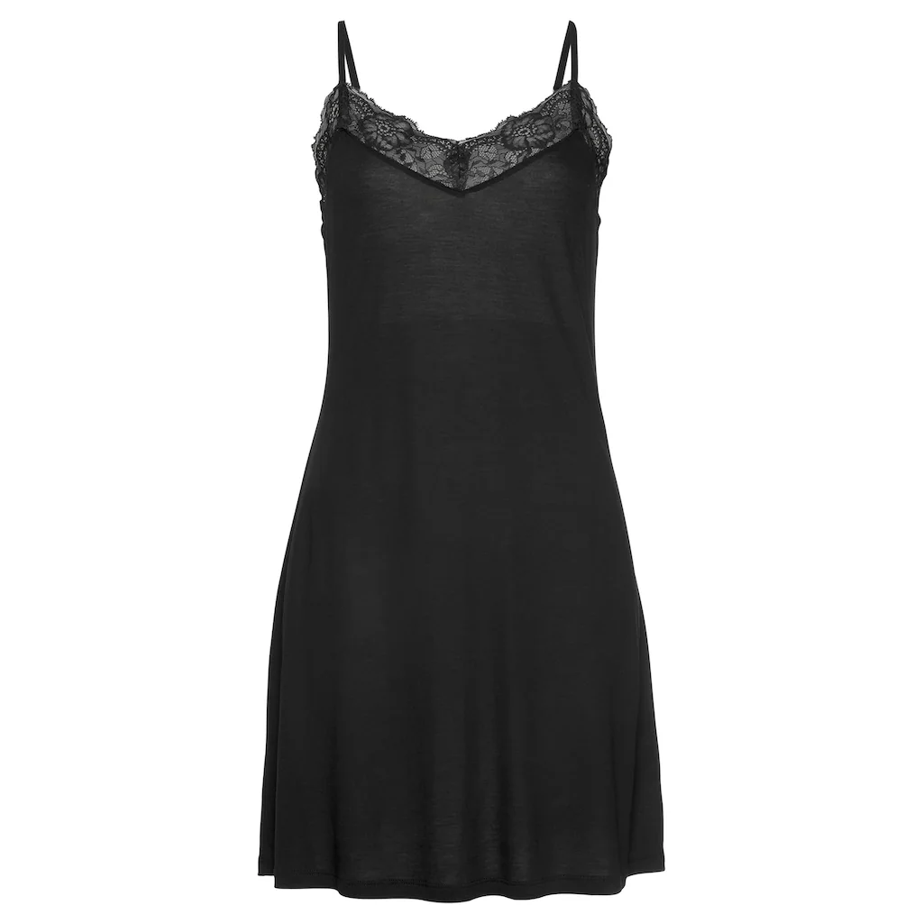 LASCANA Negligé Mit Spitzenbesatz Bestellen