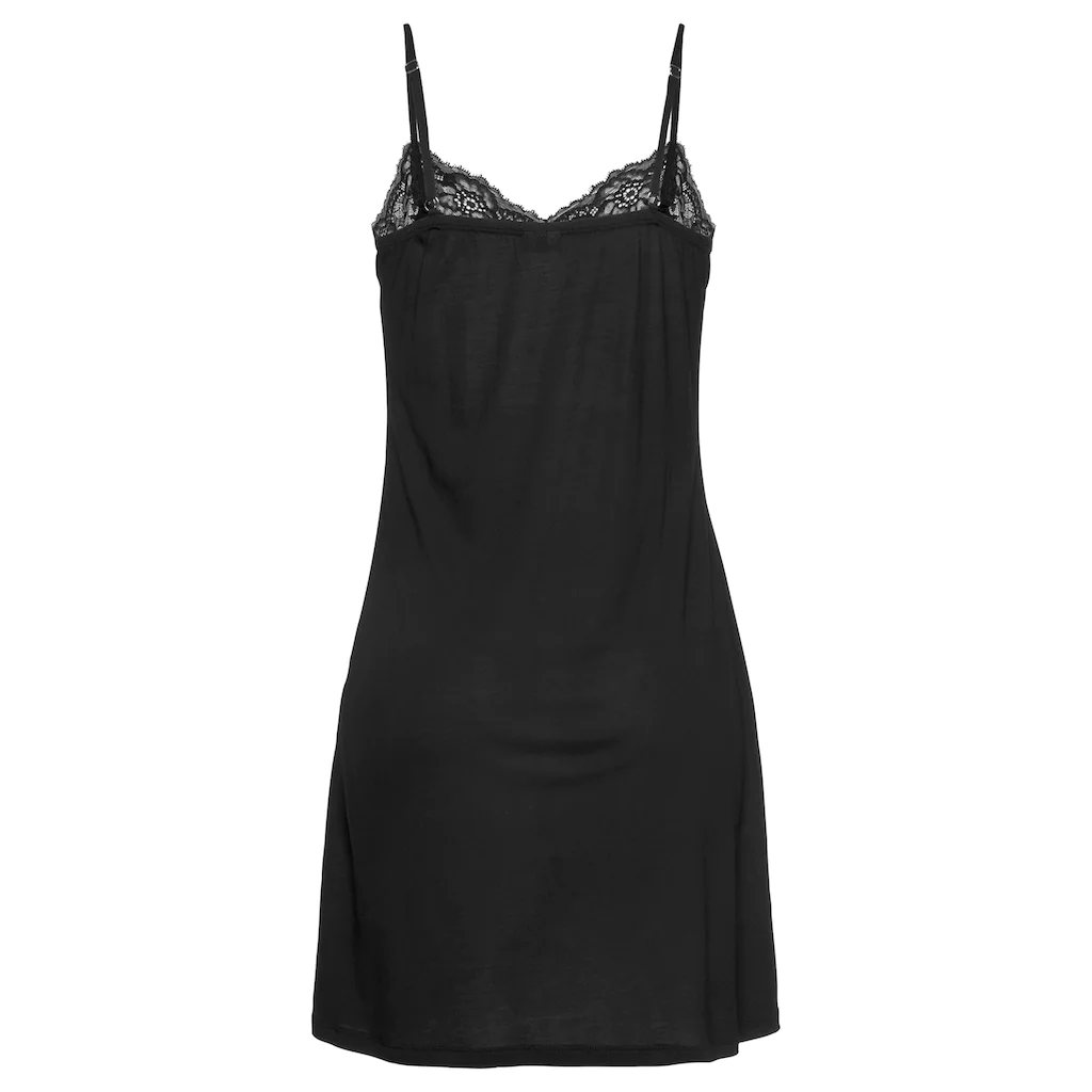 LASCANA Negligé Mit Spitzenbesatz Bestellen