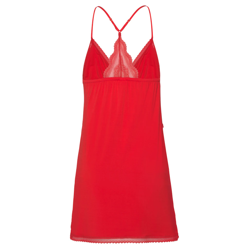 LASCANA Negligé Mit Spitzeneinsätzen Online Kaufen