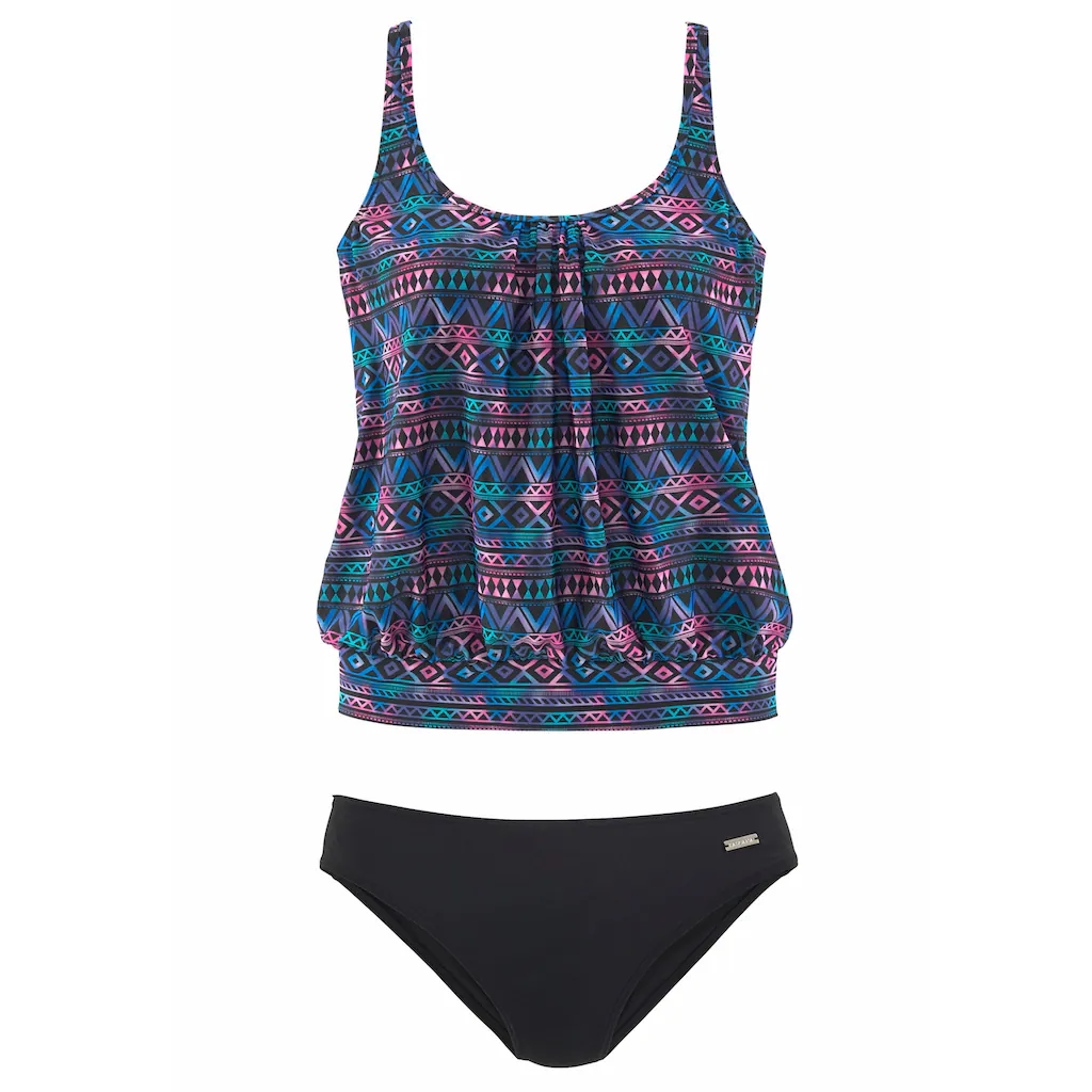 LASCANA Oversize-Tankini Mit Softcups Verstellbare Träger Mit Unterbrustgummi ▷ Für