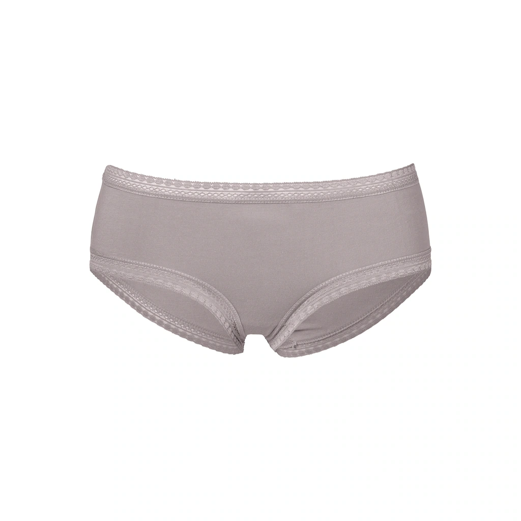 LASCANA Panty (3er-Pack) Aus Elastischer Baumwolle Mit Weicher Spitze