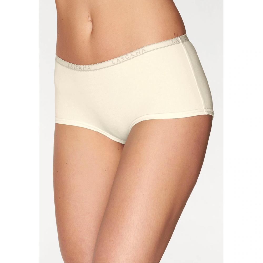 LASCANA Panty (4er-Pack) Aus Elastischer Baumwoll-Qualität