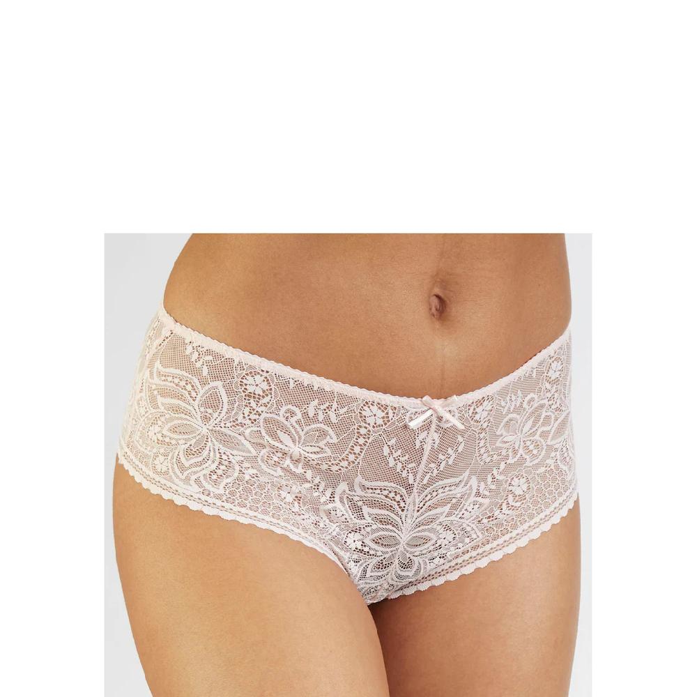LASCANA Panty »Luciana« aus feiner dezent transparenter Spitze in blumiger Optik