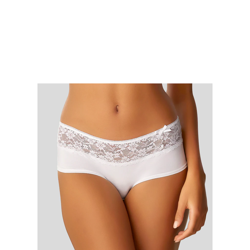 LASCANA Panty mit extravagantem Perlenaccessoire