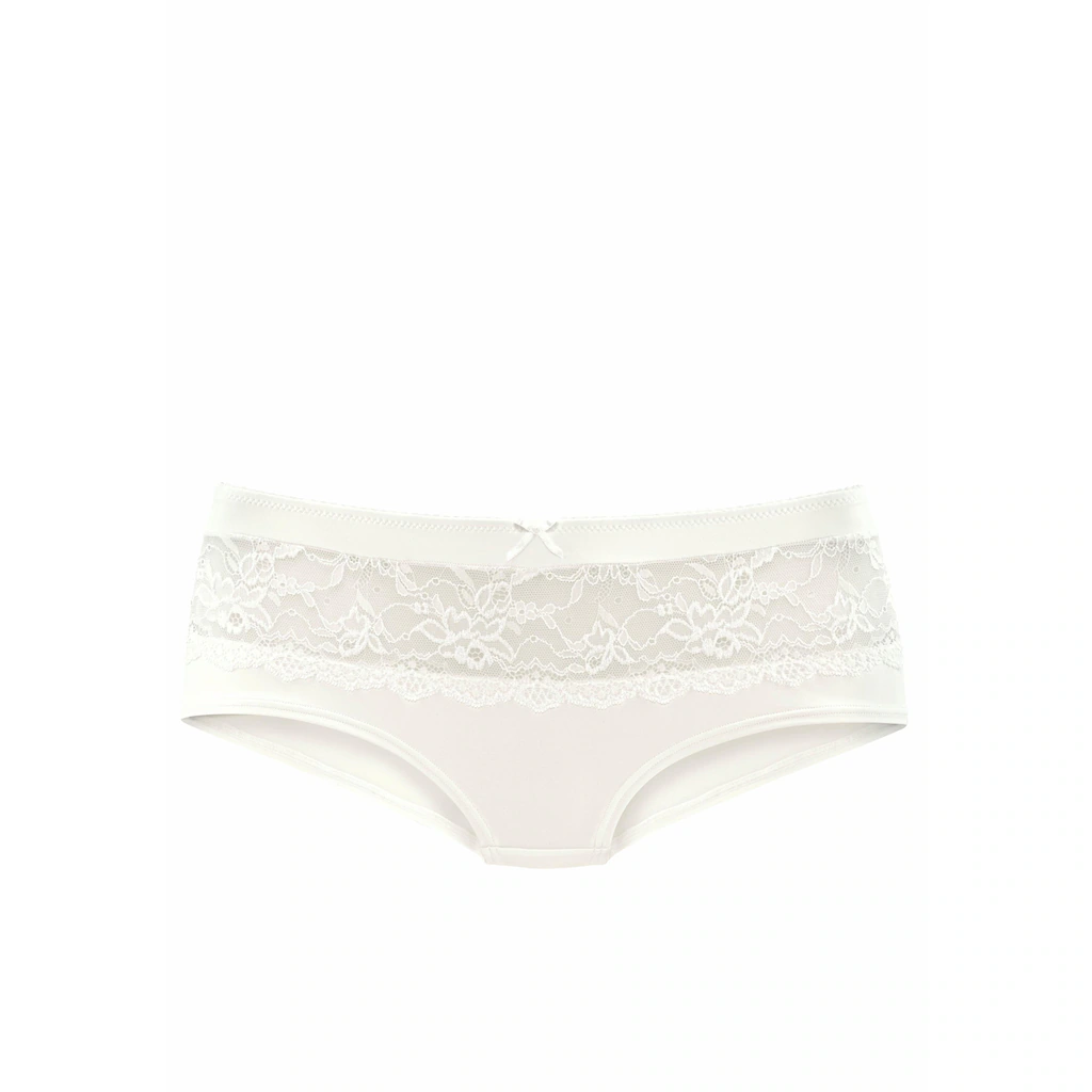 LASCANA Panty »Nina« Mit Transparenter Spitze Vorne