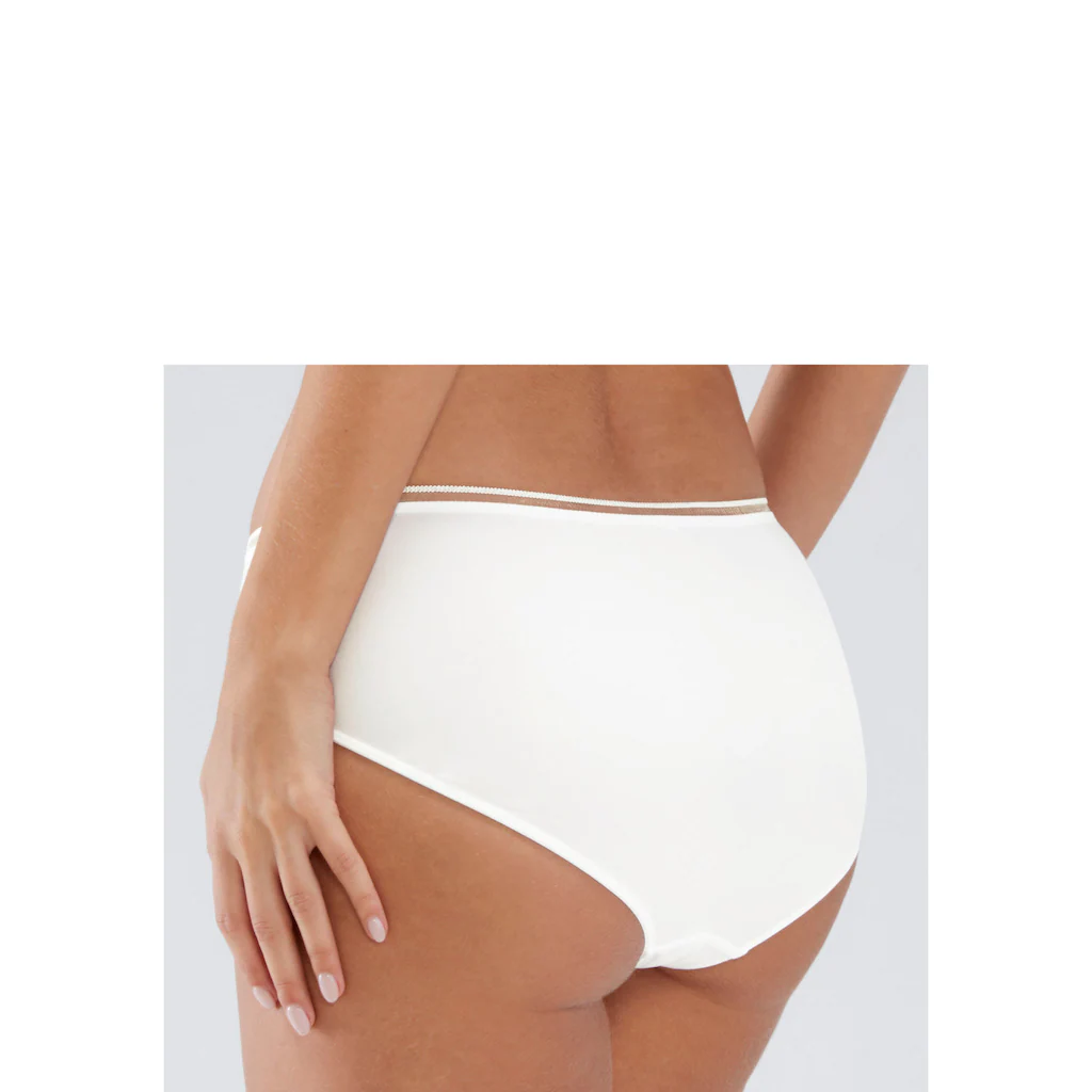 LASCANA Panty »Tiziana« Mit Spitze Anteilig Aus Recyceltem Polyamid