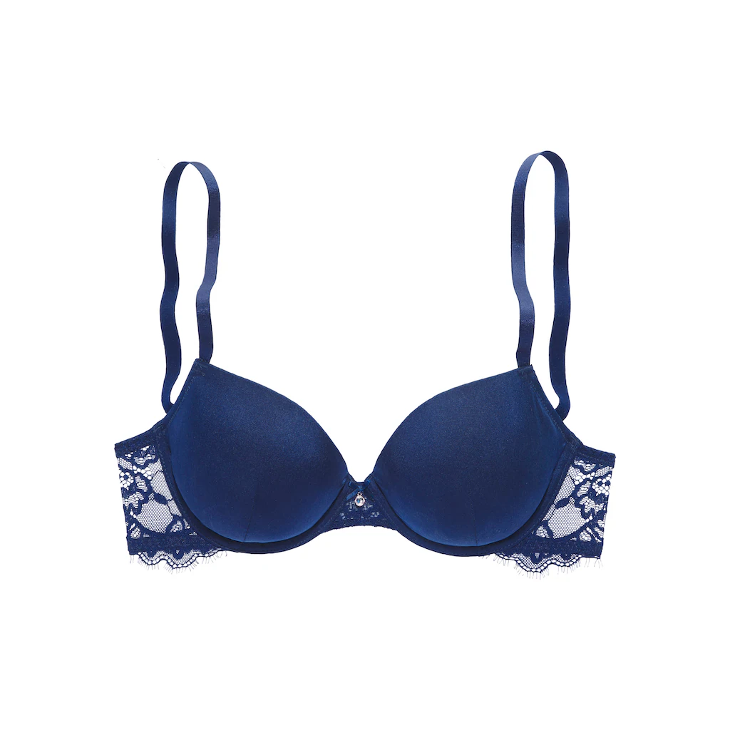 LASCANA Push-up-BH »Alana« Aus Edler Qualität Mit Hohem Seidenanteil Und Floraler Spitze Dessous Kaufen