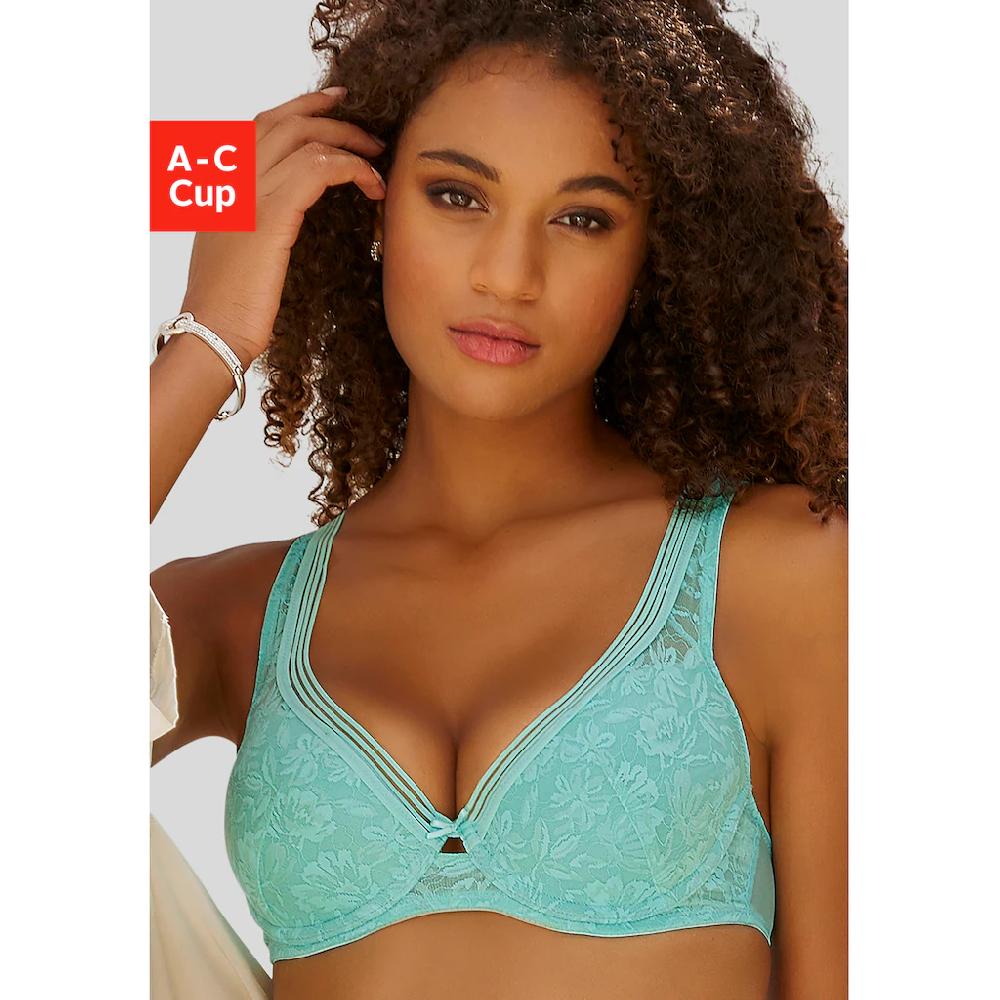 LASCANA Push-up-BH aus feiner floraler Spitze Dessous online bestellen