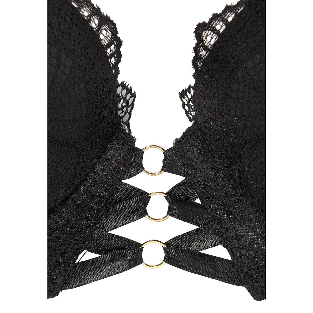LASCANA Push-up-BH »Eleonora« Mit Dekorativer Schnürung Vorn Sexy Dessous Kaufen