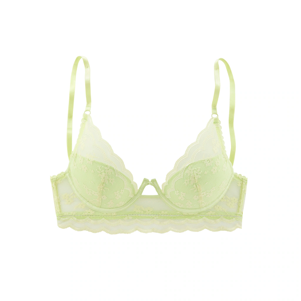 LASCANA Push-up-BH »Fina« In Leichter Longform. Mit Extravagantem Bügel Sexy Dessous ▷ Für
