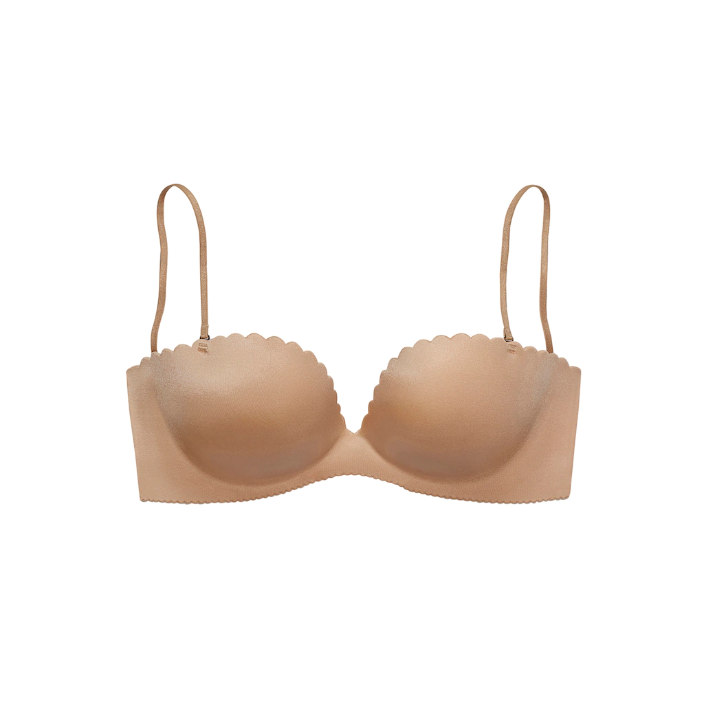 LASCANA Push-up-BH Mit Abnehmbaren Trägern Und Extraflacher Muschelkante Online Bestellen