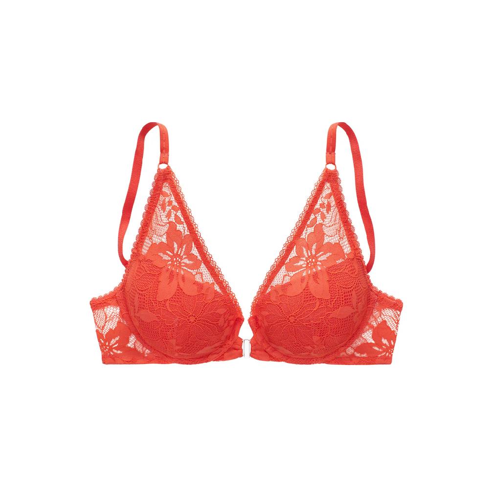 LASCANA Push-up-BH Mit Bügel Aus Floraler Jacquardspitze Dessous Kaufen